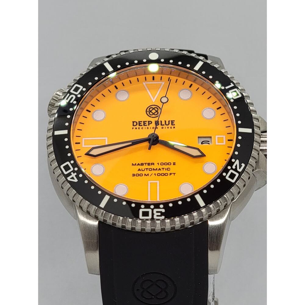 Deep Blue Orange Full Lume Master 1k Automatic